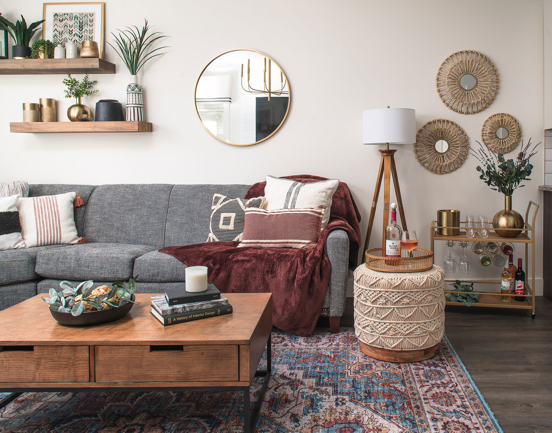 Creating a cozy living space